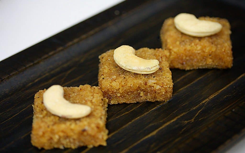 Coconut burfi