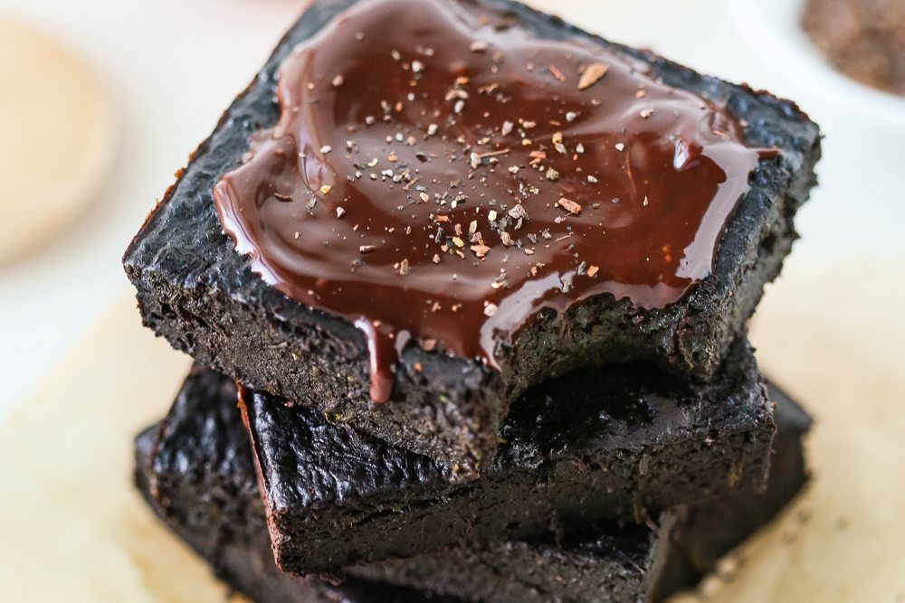 Pu-Erh chocolate brownies