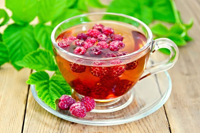 red raspberry leaf tea