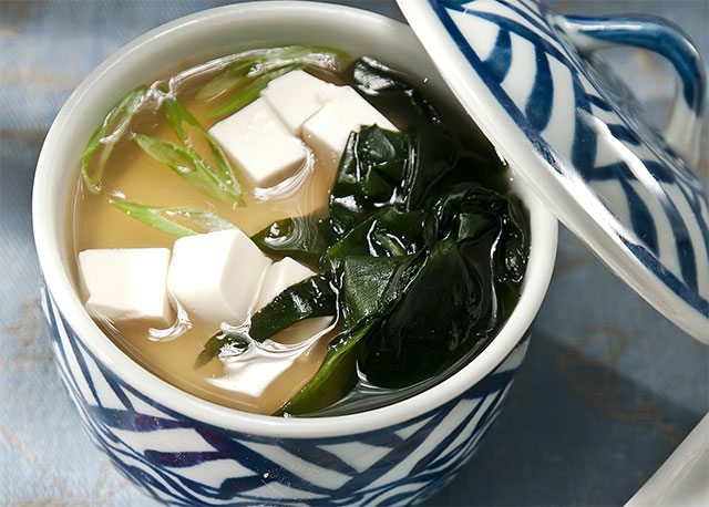 Tofu soup