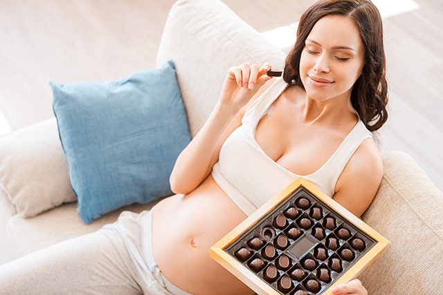 Chocolate for pregnancy