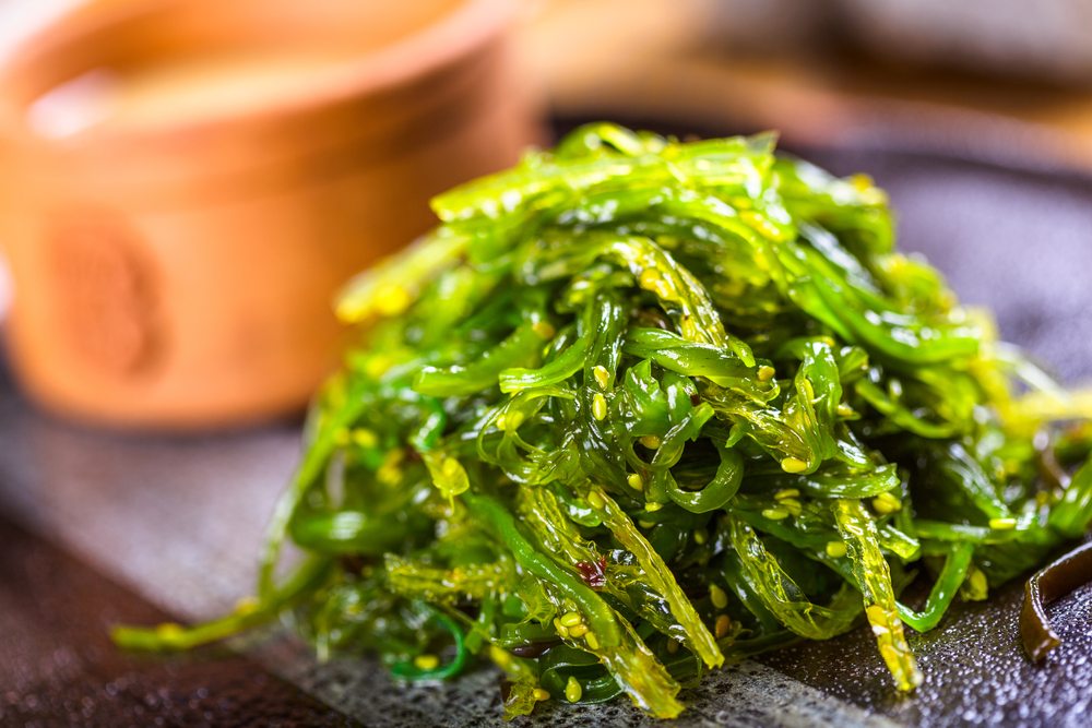 Green seaweed