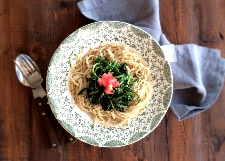 Shungiku Tomato Pasta