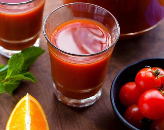 Tomato orange juice