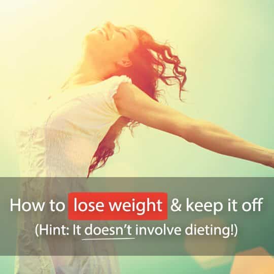 Losing weight isn't rocket science. Find out how a healthy lifestyle change can help you achieve your ideal weight and maintain it!