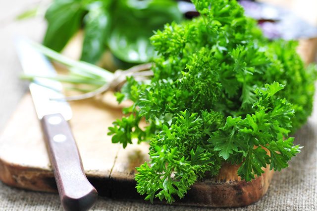 parsley gout