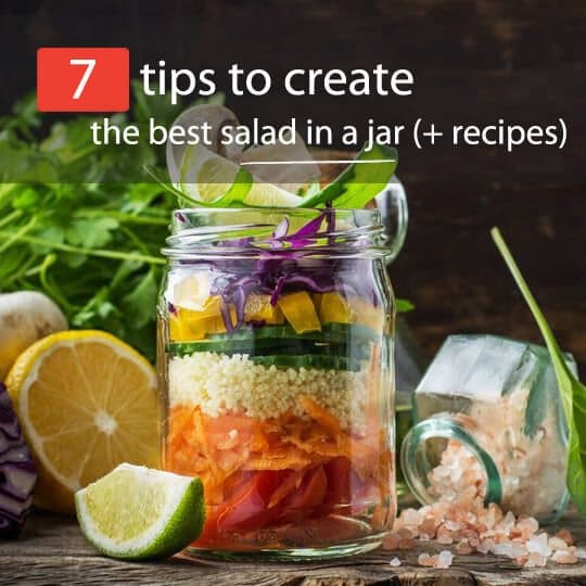 salad in a jar feature