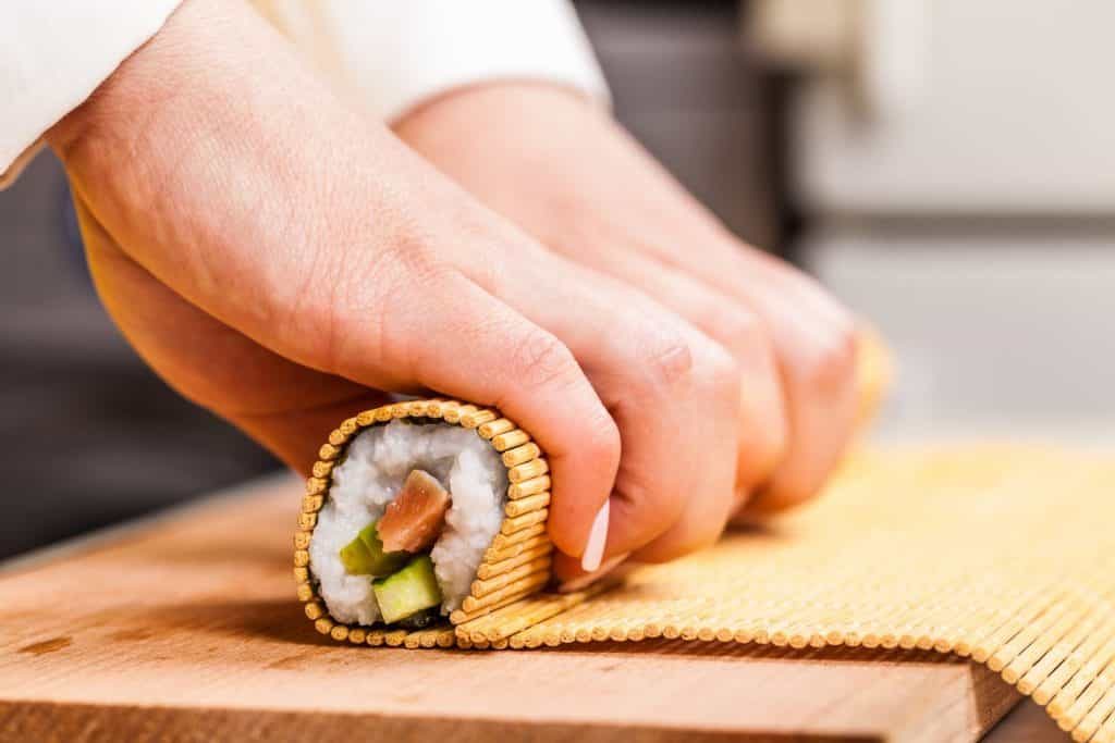 Making sushi