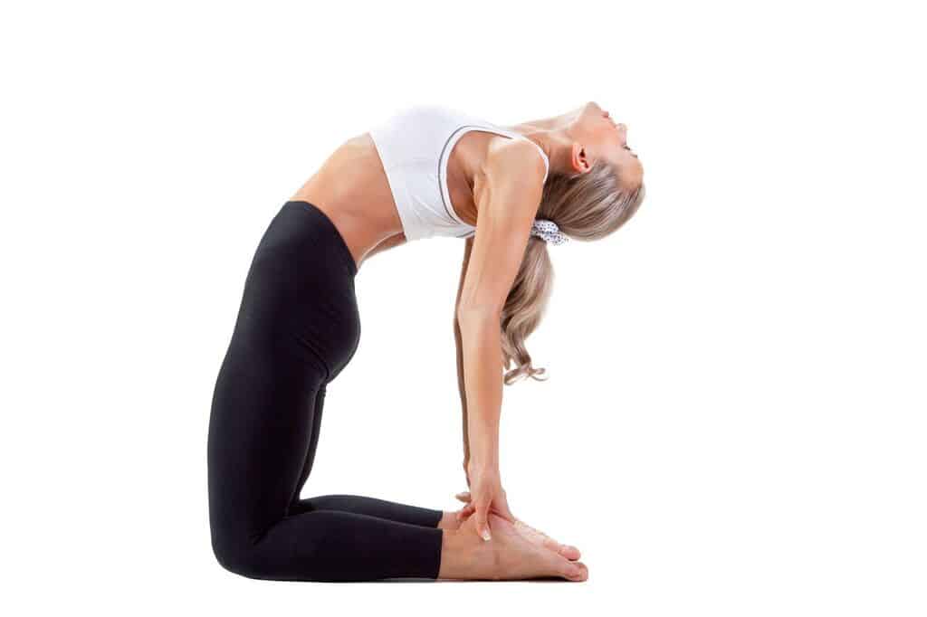 yoga for digestion camel