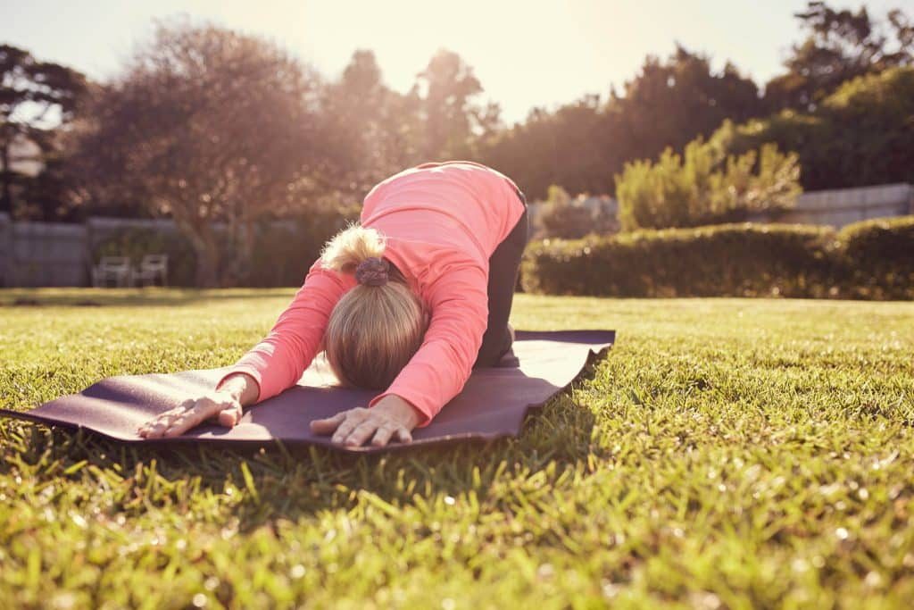 restorative yoga for stress