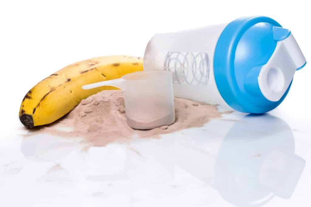 Banana protein shake