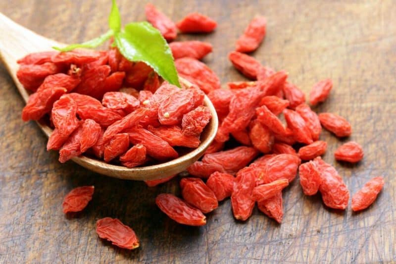 stress relieving foods goji berries