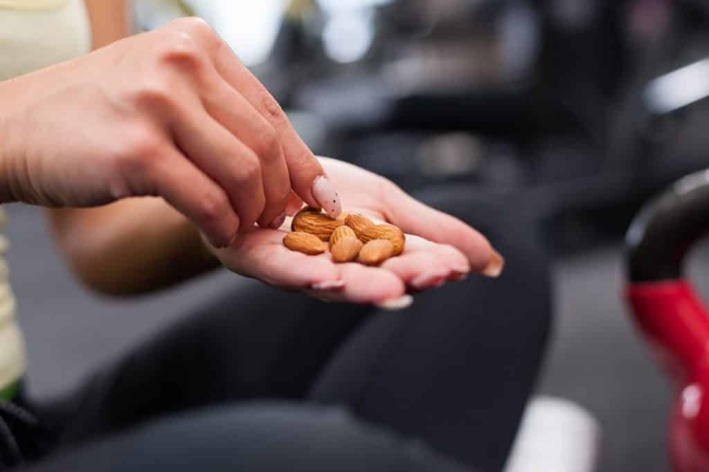 Almonds for energy