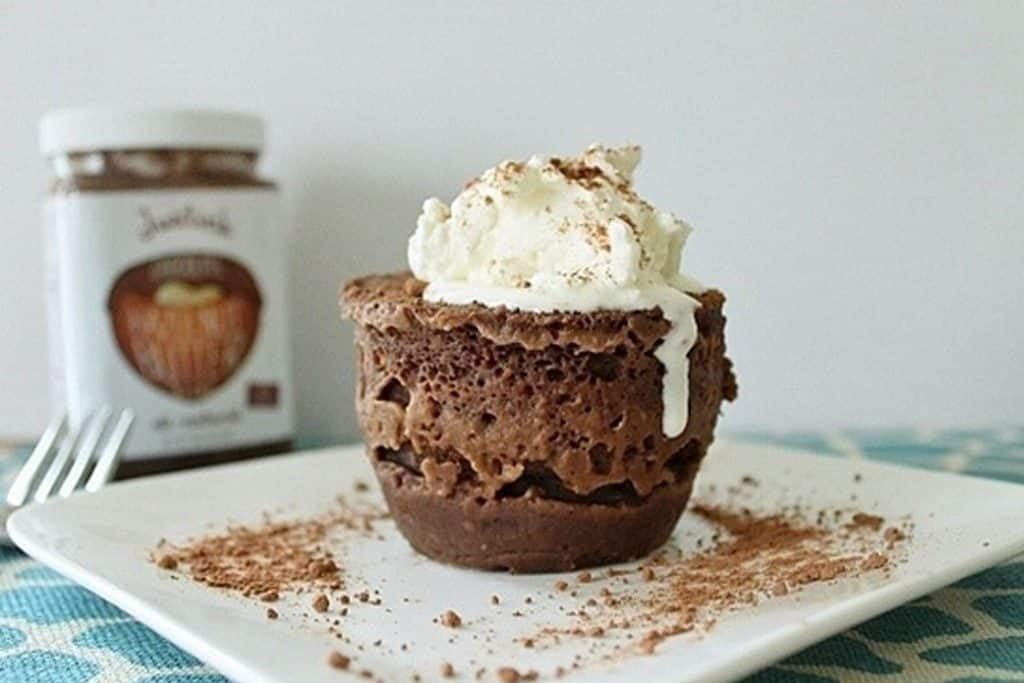 Chocolate Hazelnut Mug Cake