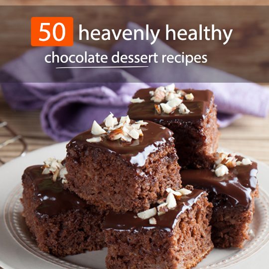 Try these delicious, nutrient-rich healthy chocolate desserts!