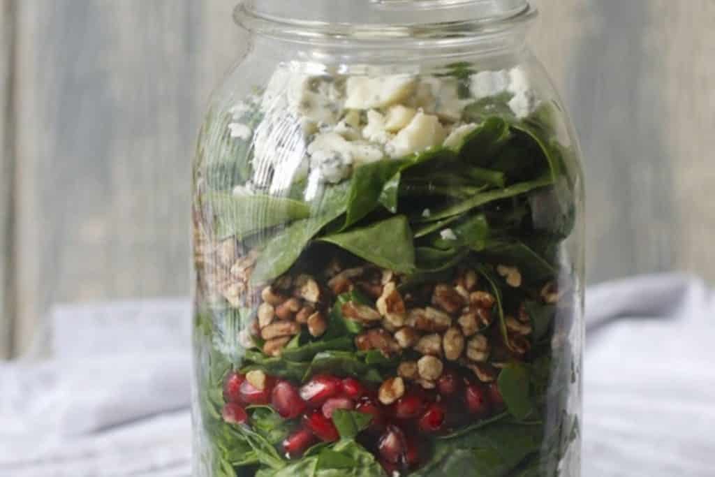 Pomegranate Pear Salad