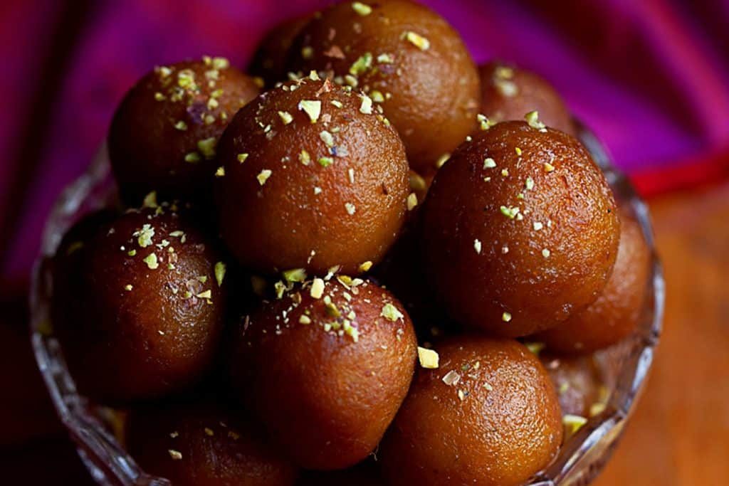 Sweet potato Gulab jamun