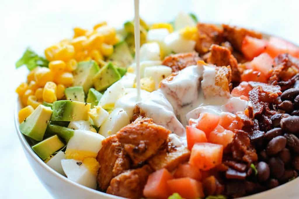 bbq chicken cobb salad