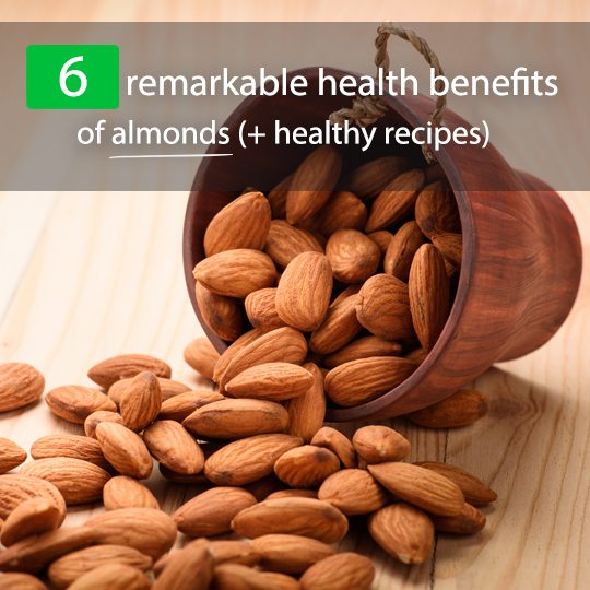 Check out these 6 amazing benefits of almonds for a happy, healthy body!