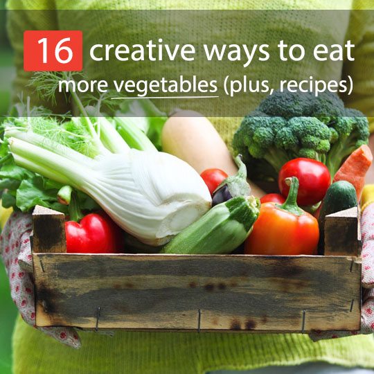 How many veggies did you eat today? One salad? While it's better than nothing, it's far from the recommended amount. See 16 creative ways to eat more vegetables