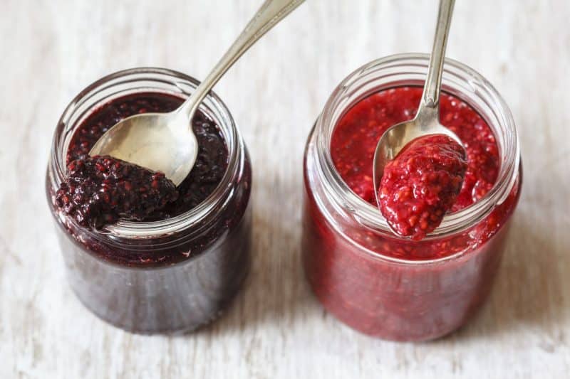 chia seed jam