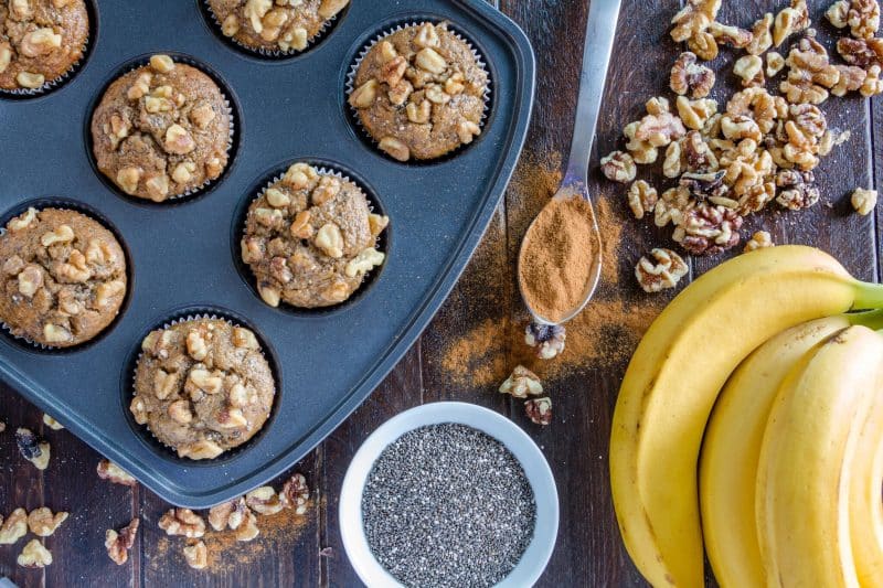 chia seeds in baked goods