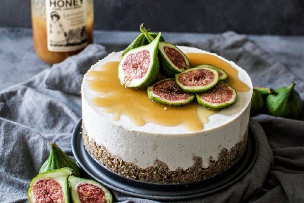 coconut honey cheesecake