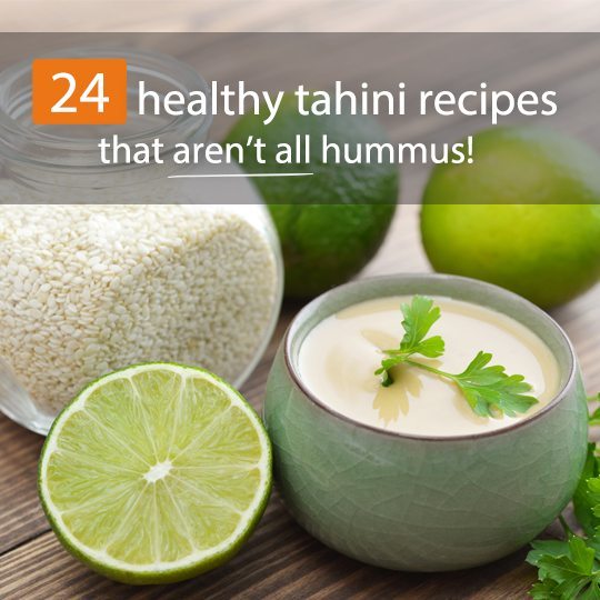 Think tahini is just an ingredient for hummus? Think again! Here are some delicious and healthy sweet and savory tahini recipes...