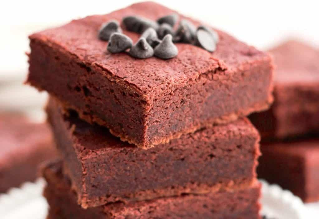 Healthy chocolate brownies