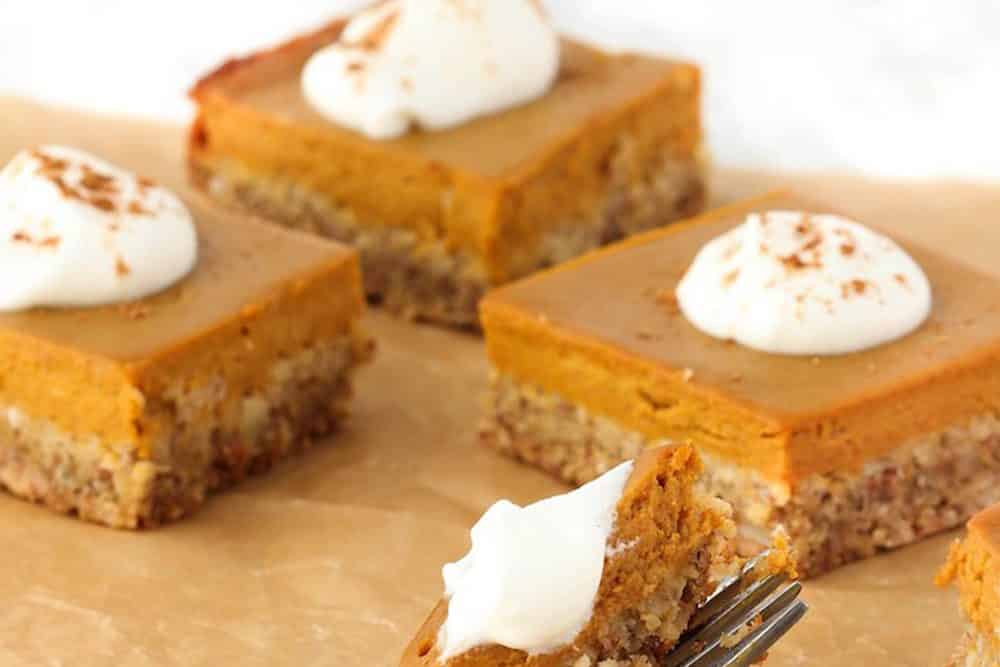 pumpkin pie bars