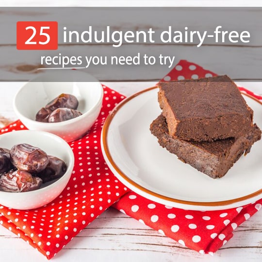 Whether you're lactose intolerant or you're avoiding dairy to improve your health, these dairy-free recipes will make you look forward to meal time!