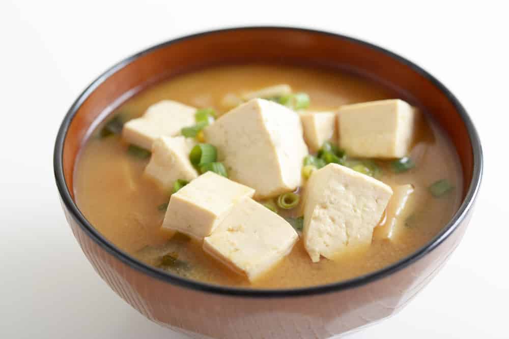 Tofu miso soup