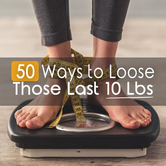 50 Ways how To Lose 10 lbs Pounds