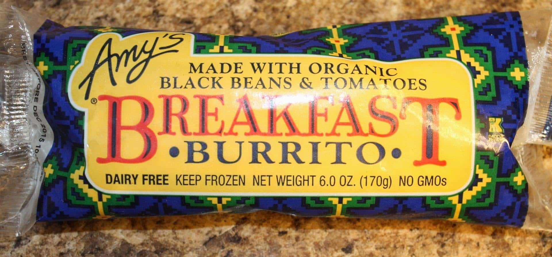 Amy’s Breakfast Burrito Health Frozen Foods