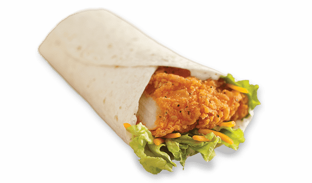 Wendy’s Spicy Chicken Wrap health fast food