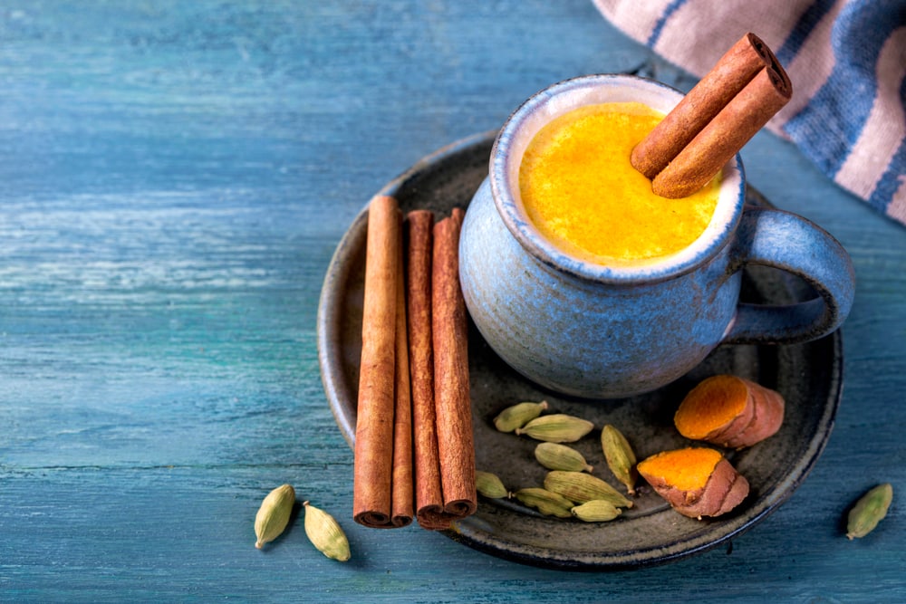 Golden milk food for upset stomach