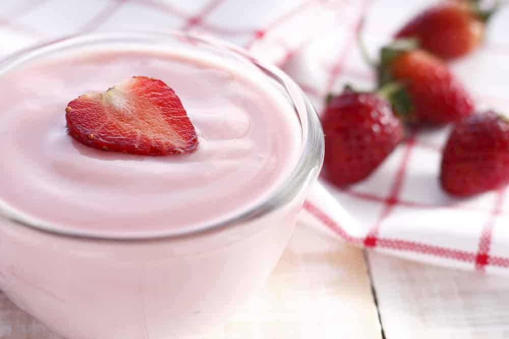 Yogurt food for upset stomach