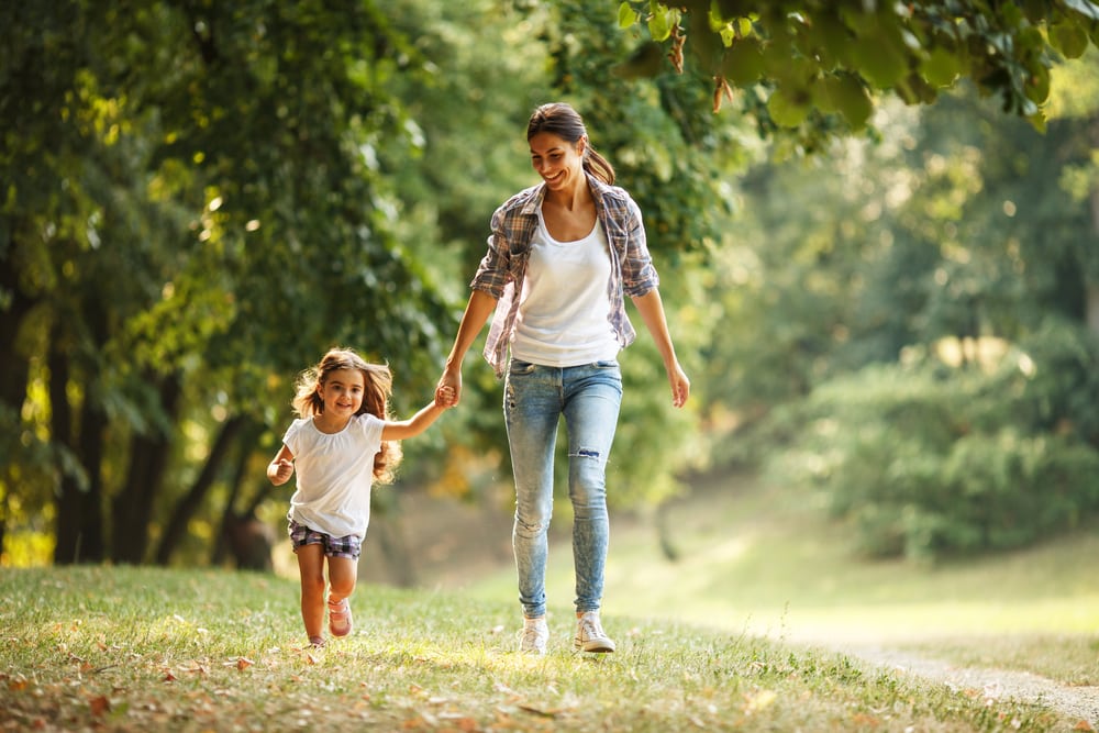 nearby park or backyard earthing