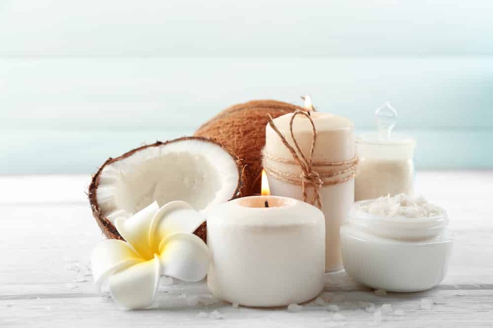 coconut oil for hair healing