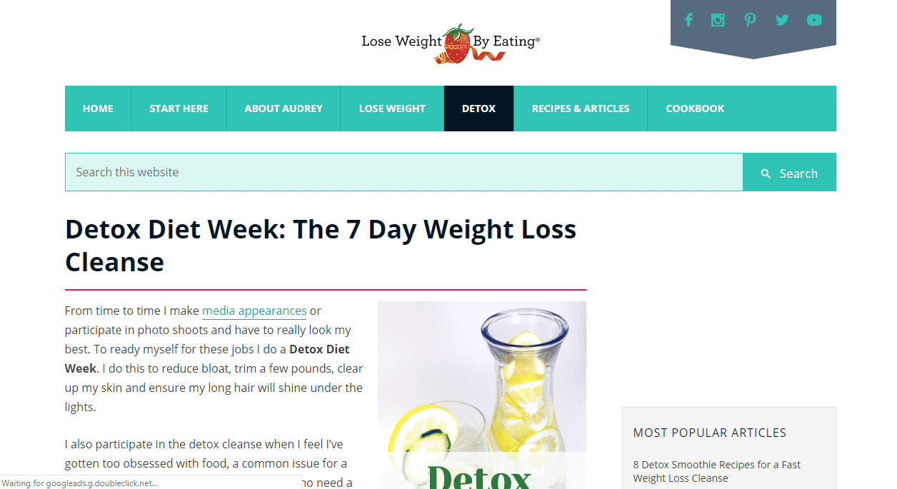 7 Day Detoxification Diet